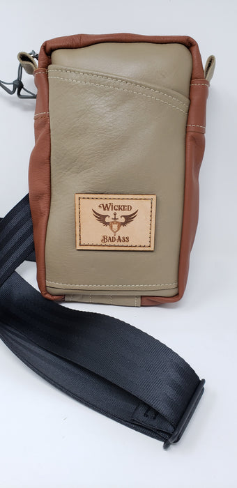 Men's Leather Crossbody Bag - Ella Leather