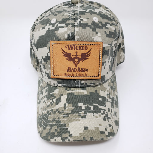 Wicked Bad Ass Tactical Style Trucker Hat - Ella Leather