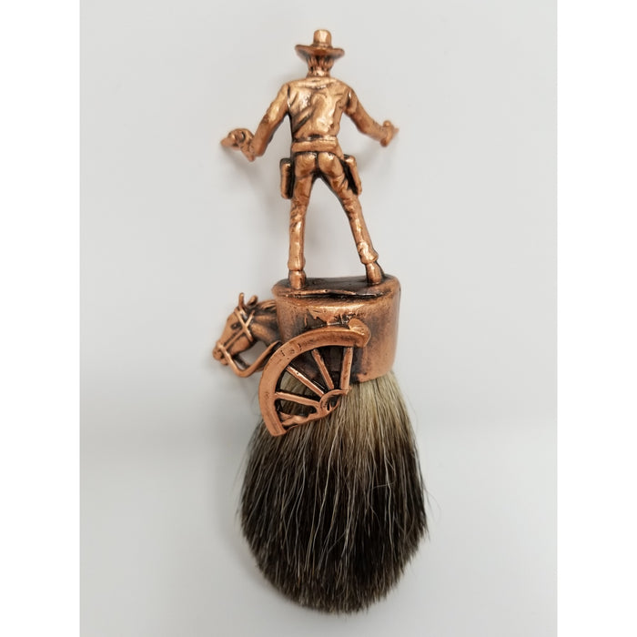 John Wayne Cowboy Badger Brush - Ella Leather