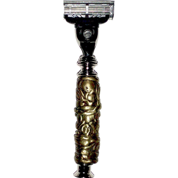 Handcrafted Razor for a Royal Shave - Ella Leather