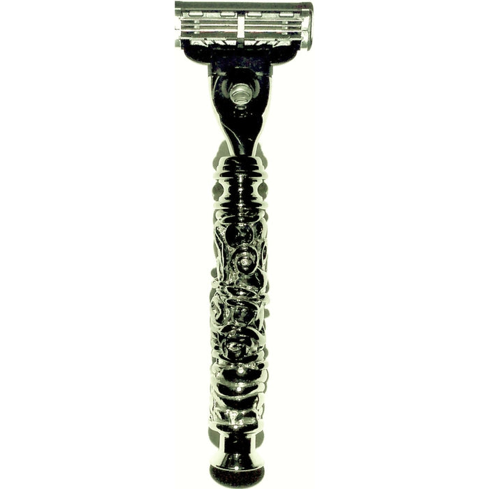 Handcrafted Razor for a Royal Shave - Ella Leather