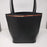 Denver Wicked Bad Ass Black Leather Tote - Ella Leather
