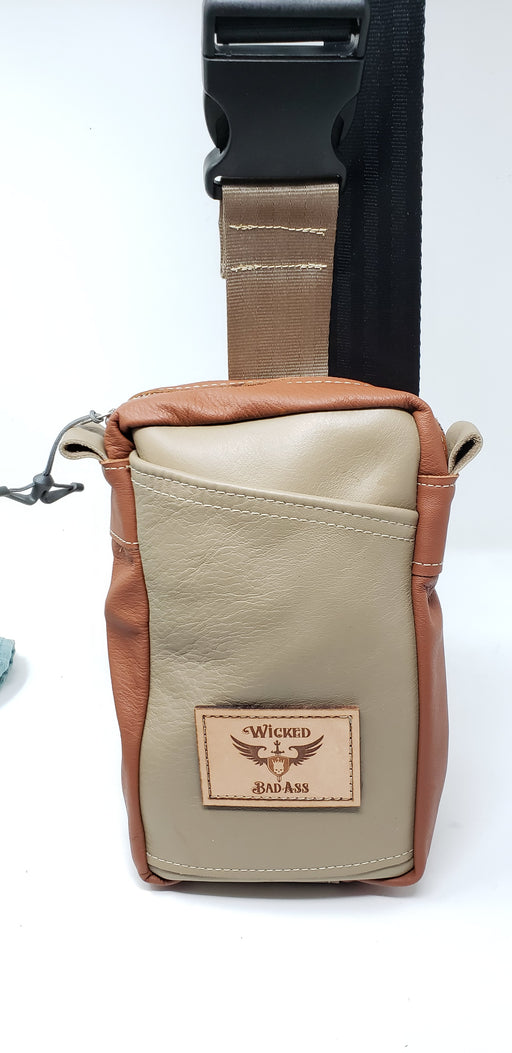 Men's Leather Crossbody Bag - Ella Leather