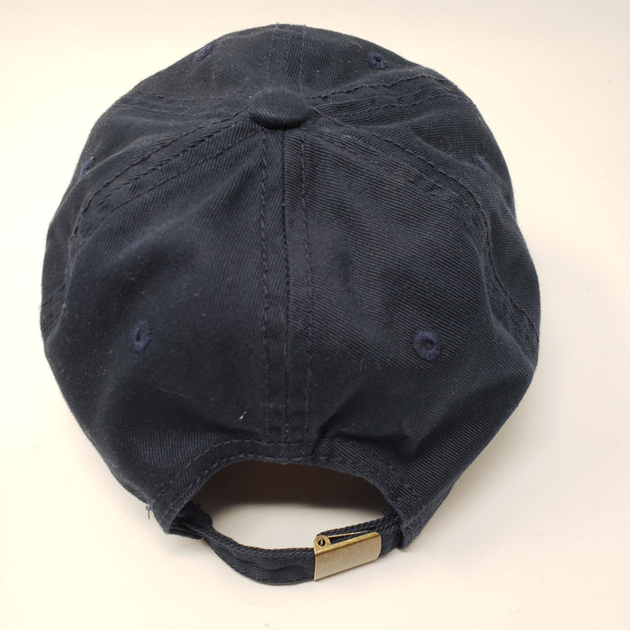 Wicked Bad Ass Basball Hat Navy Blue - Ella Leather