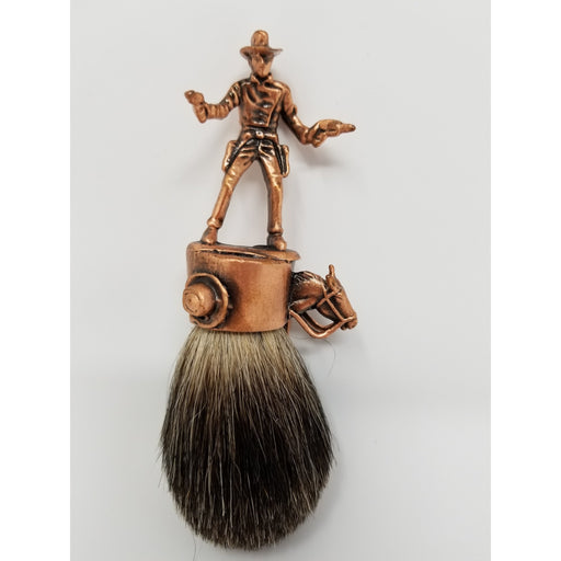 John Wayne Cowboy Badger Brush - Ella Leather